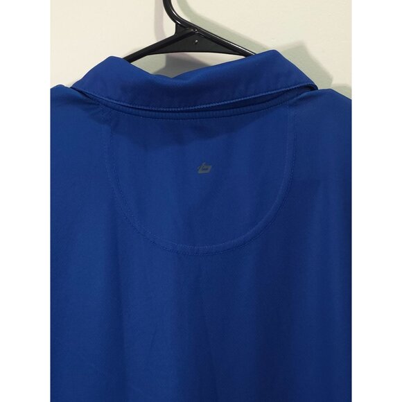Bolle Mens Blue Performance Golf Polo Shirt Medium - Picture 9 of 10